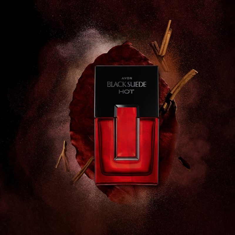 AVON Black Suede HOT EdT Spray /75